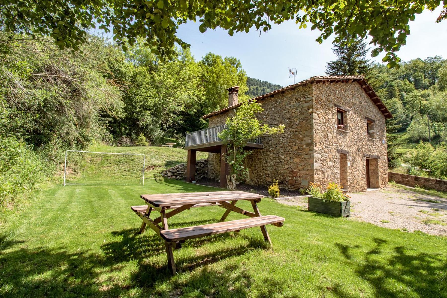 Villa M De Puigsec Mas Rural Al Ripolles Gerona Exterior foto
